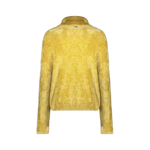 High-Collar Long-Sleeve Sweater