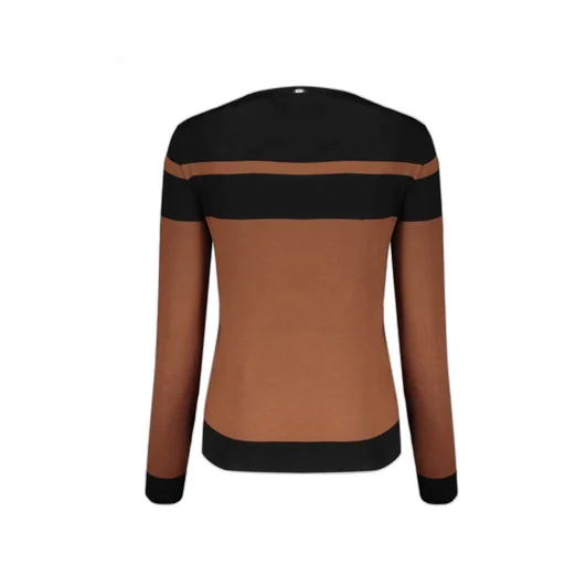 Striped Logo-Embroidered Sweater