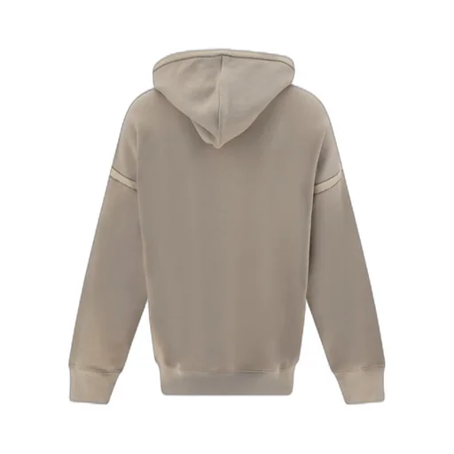 Logo Embroidered Drawstring Hoodie
