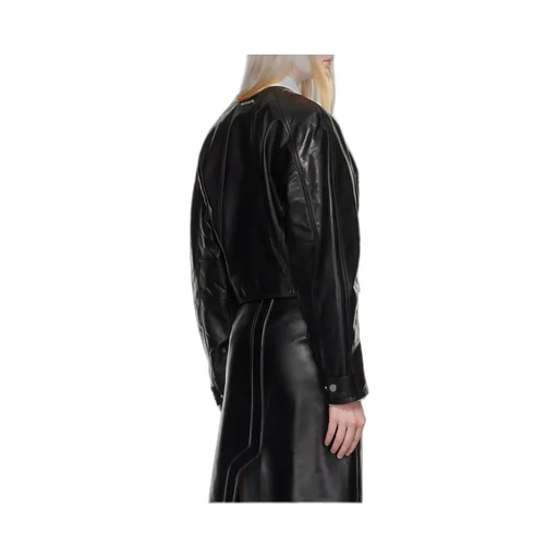 Articulated Leather Jacket