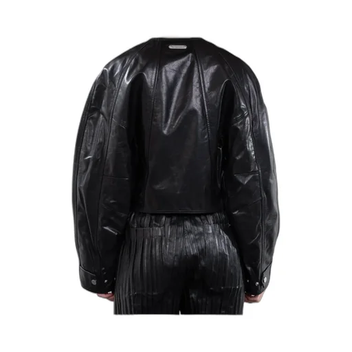 Articulated Leather Jacket