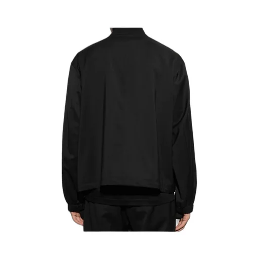 High-Neck Zipped Jacket