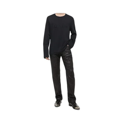 Logo-Embroidered Long-Sleeved T-Shirt