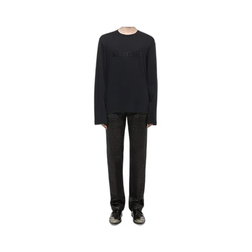 Logo-Embroidered Long-Sleeved T-Shirt