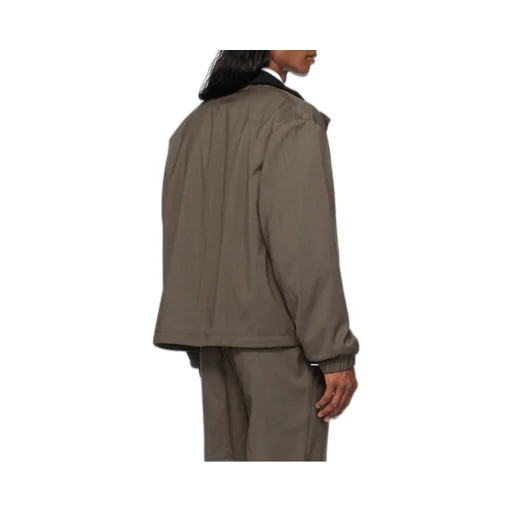 High-Neck Zipped Jacket