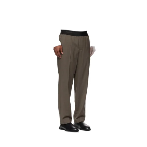 Tapered Pull-On Trousers