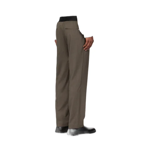 Tapered Pull-On Trousers