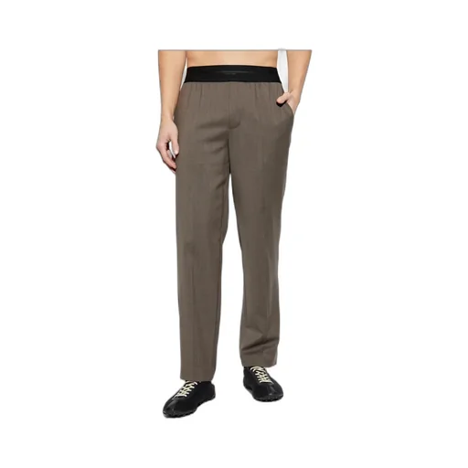 Tapered Pull-On Trousers