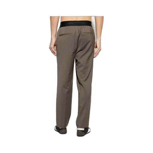 Tapered Pull-On Trousers