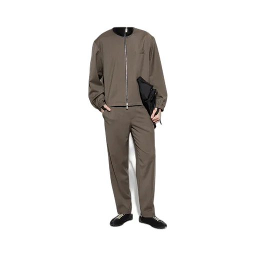 Tapered Pull-On Trousers