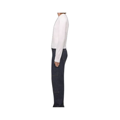Long-Sleeved Slim Logo T-Shirt