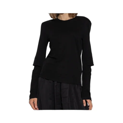 Astro Crewneck Cut-Out Top