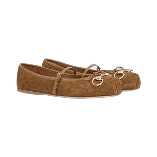 Horsebit Ballet Flats