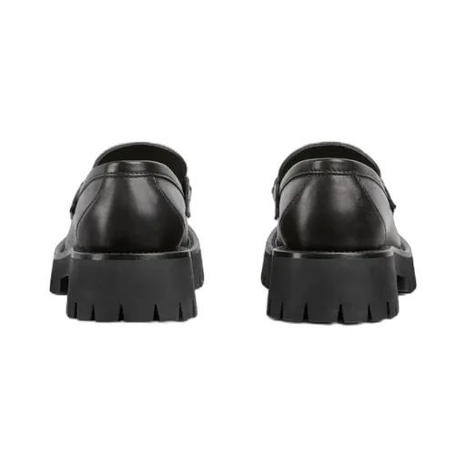 Lug Sole Horsebit Loafers