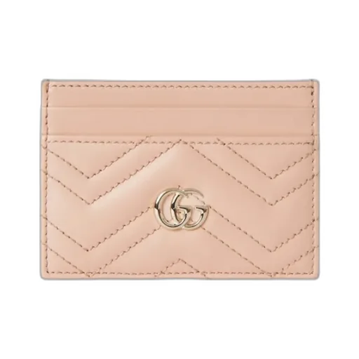 Gg Marmont Quilted Card Case