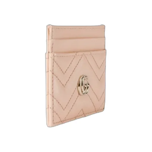 Gg Marmont Quilted Card Case