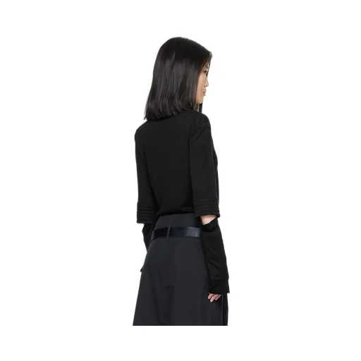 Astro Crewneck Cut-Out Top