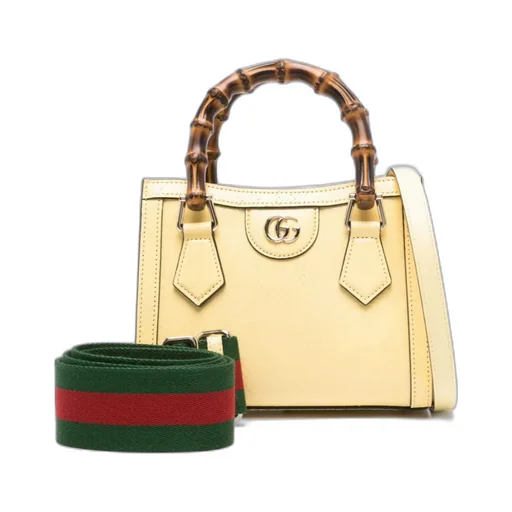 Diana Small Leather Tote Bag