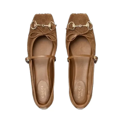 Horsebit Ballet Flats