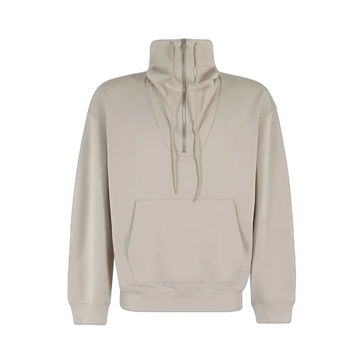 Funnel-Neck Sweatshirt
