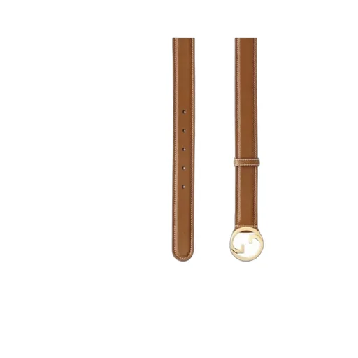 Logo Plaque Belt