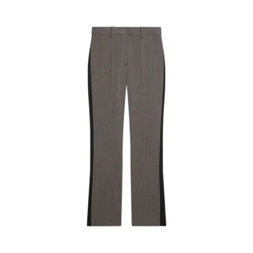 Panelled Slim-Fit Trousers