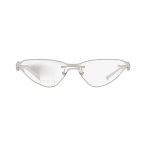 Logo-Engraved Cat-Eye Frame Glasses