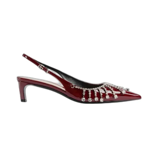 Embellished Chain Pumps