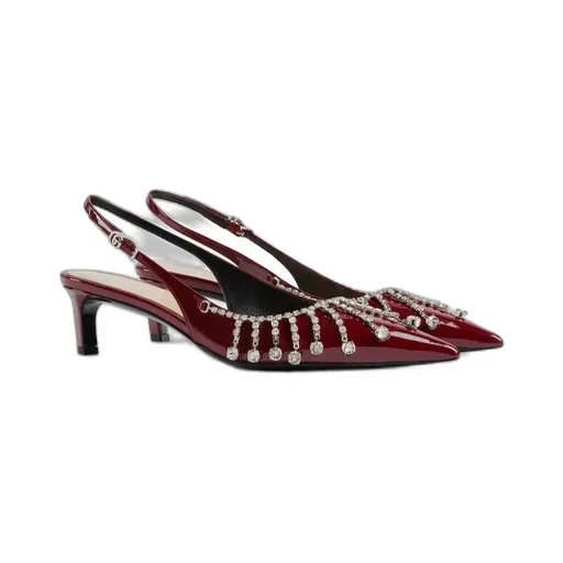Embellished Chain Pumps
