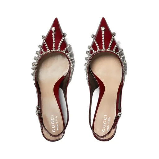 Embellished Chain Pumps
