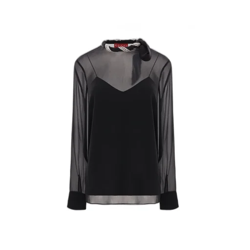 Crystal-Embellished Blouse