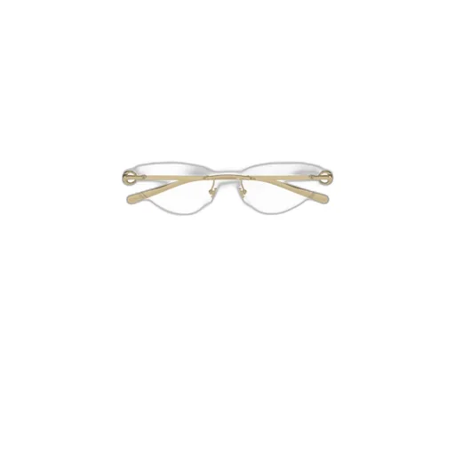 Logo-Engraved Cat-Eye Frame Glasses