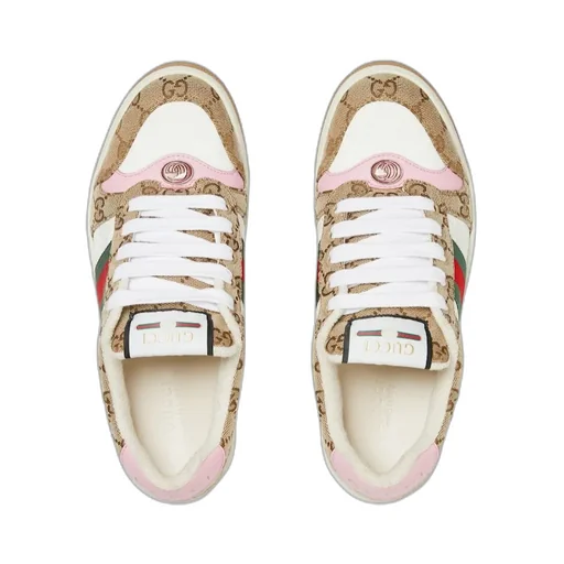 Screener Panelled Low-Top Sneaker