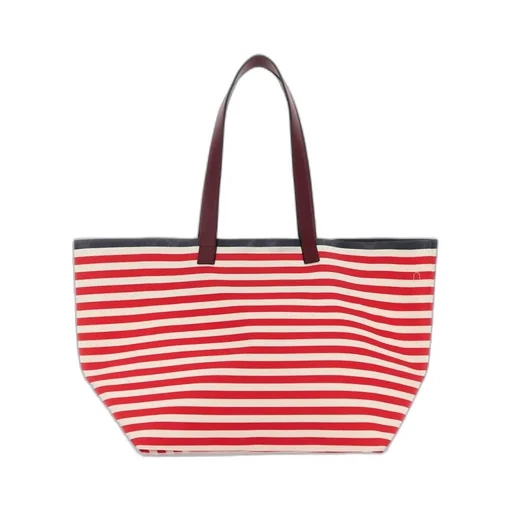 Pattern Striped Shopping Bag