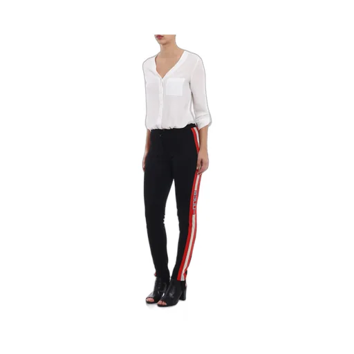 Technical Side Striped Foot Leggings