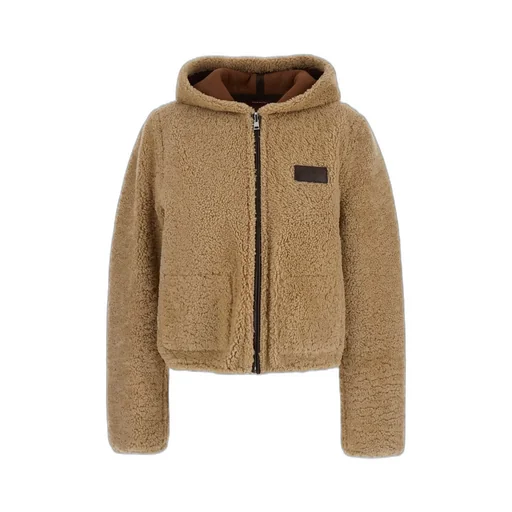Reversible Shearling Bomber Jacket