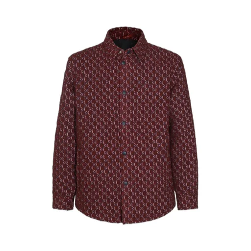 Gg Monogrammed Shirt Jacket