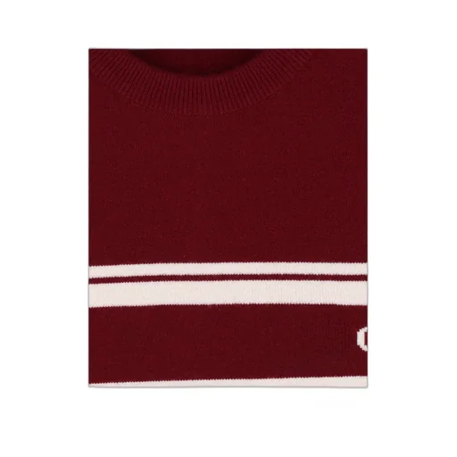 Intarsia Logo Crewneck Jumper