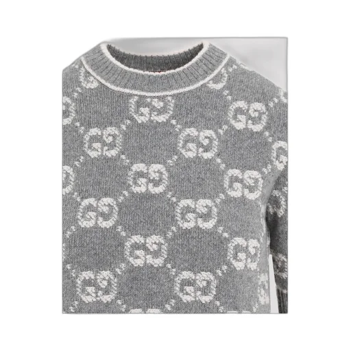 Monogrammed Intarsia Dress