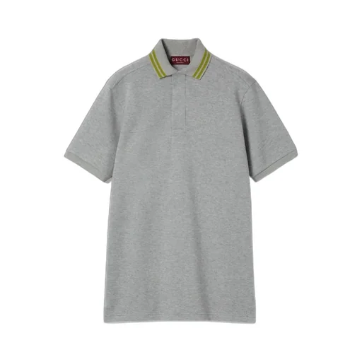 Short-Sleeved Piquet Polo Shirt