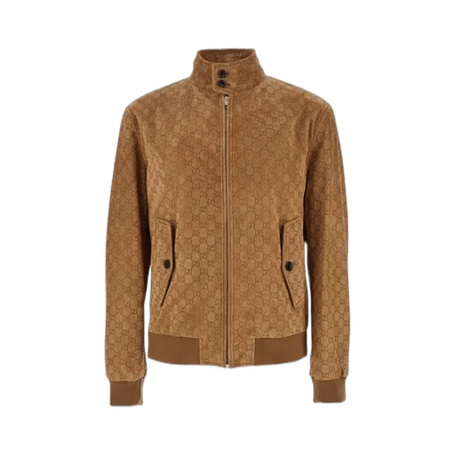 Embossed Gg Bomber Jacket