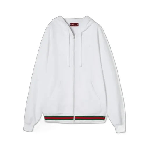 Web Detailed Jersey Sweatshirt