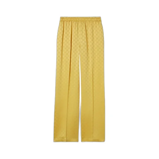 Gg Jacquard Elastic Waistband Pants