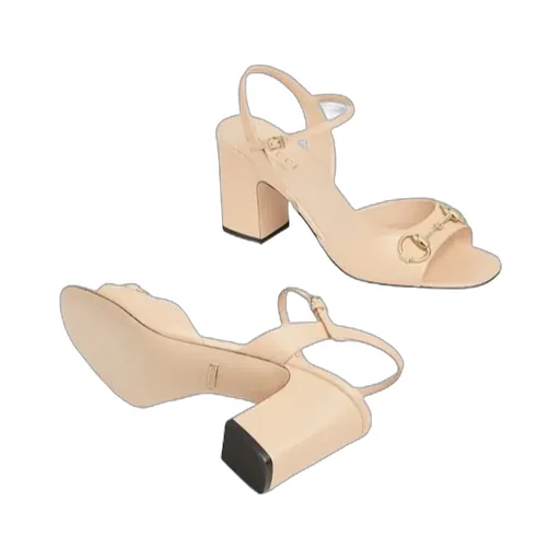 Horsebit Detailed Sandals