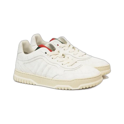Web Detailed Lace-Up Sneakers