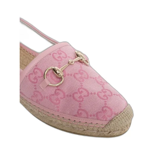 With Horsebit Espadrilles