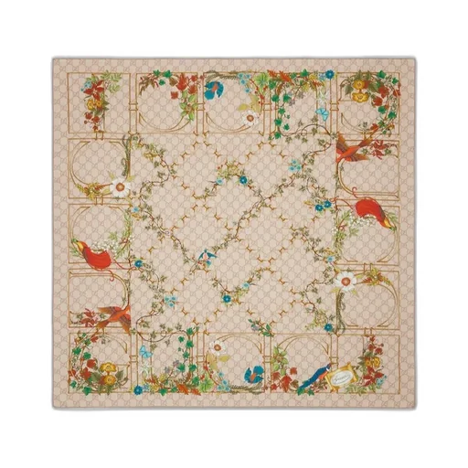 Floral Print Scarf