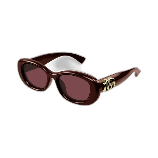 Oval-Frame Sunglasses
