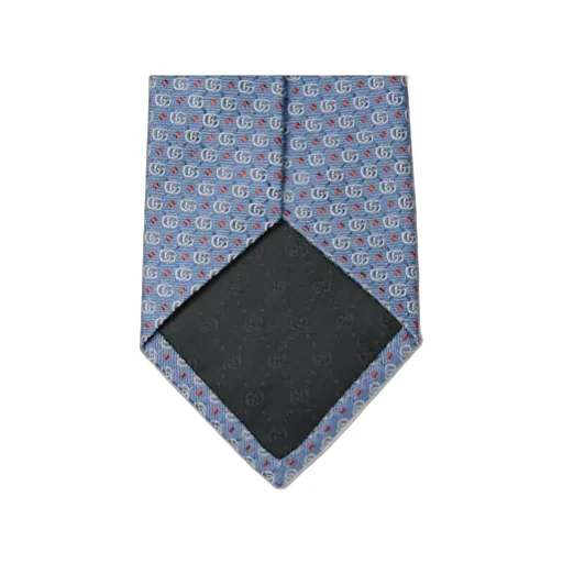 Double G Silk Jacquard Tie