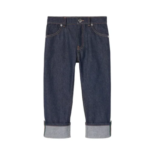 Children's Denim Pants With Web
